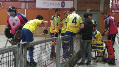 El sènior A del CHPA Cadí, a Juneda (@chpacadi_hoquei)