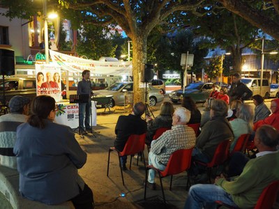 Acte de Catalunya Sí Que Es Pot a la Seu