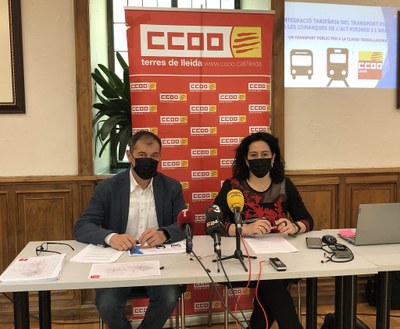 Roda de premsa de CCOO