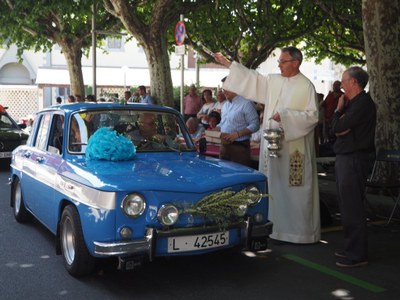 Celebració de Sant Cristòfol a la Seu d'Urgell (Foto: arxiu)
