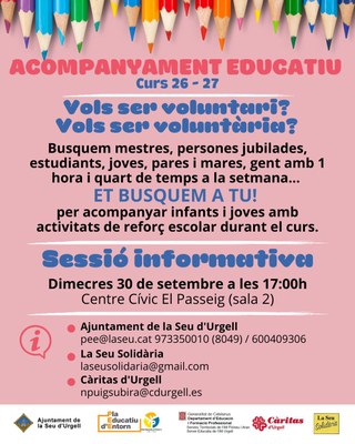 Acompanyament Educatiu a la Seu
