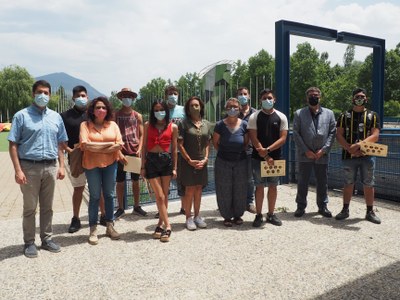 Lliurament d'orles del curs 2020-2021 del PFI-PTT