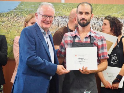 L'Oliva d'Oliana, medalla d'or en formatge amb condiments