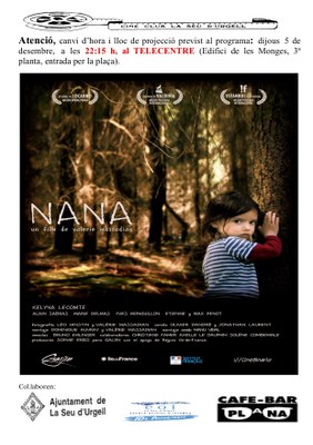 Cineclub La Seu - Cartell 'Nana'