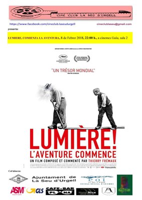 Projecció del film 'Lumière! L'aventure commence'