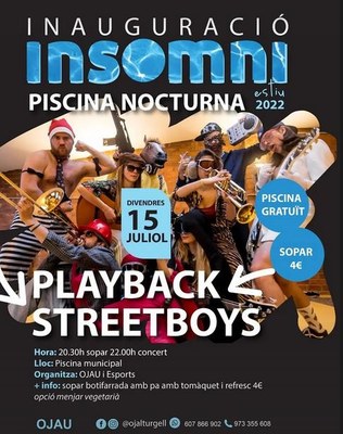 Piscina nocturna gratuïta