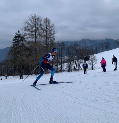 Jaume Pueyo, a les proves de Copa d'Europa a Saalfelden (Foto: RFEDI)