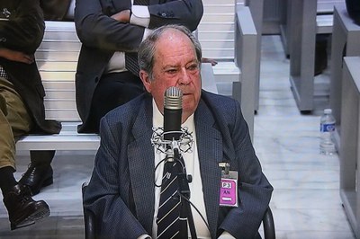 Lluís Prenafeta, durant el judici pel 'Cas Pretòria' (Foto: ACN)