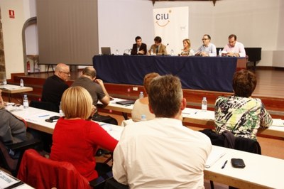 CIU - Sessió del grup a la Seu 2012