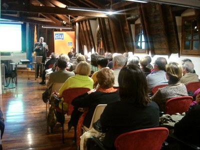 Xerrada de CiU sobre la Llei de la Dependència