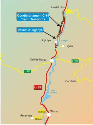 Variant Organyà i Tresponts