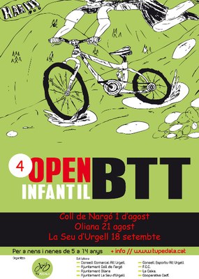 Open infantil BTT Tupedala