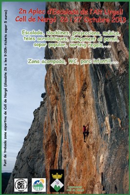Aplec d'Escalada de l'Alt Urgell 2013 - Cartell