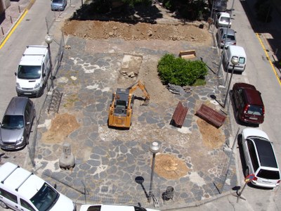 Pati Palau - Excavació