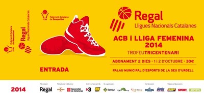 Lligues Catalanes de Bàsquet 2014 - Entrades