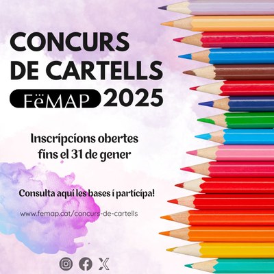 Concurs de Cartells del FeMAP 2025