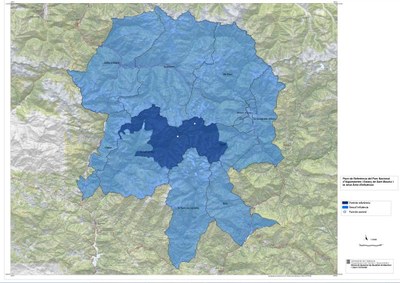 Àrea de protecció lumínica al PN d'Aigüestortes i Estant de Sant Maurici (TES)