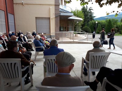 Concert del Duet Daura a la Llar de Sant Josep