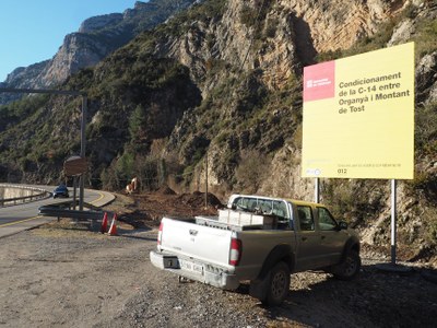 Treballs previs a la construcció del túnel de Tresponts