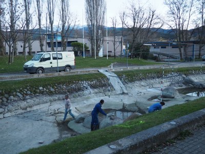 Obres de remodelació del Parc Olímpic del Segre