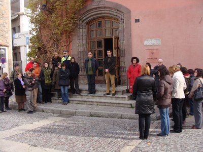 Concentració a la Seu contra la violència de gènere