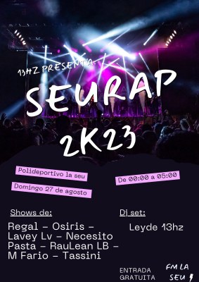 Cartell del Seu Rap 2023