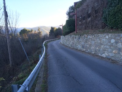 Aspecte actual del Camí de Sant Isidre, a Castellciutat