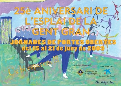 Esplai de la Gent Gran - Cartell Aniversari