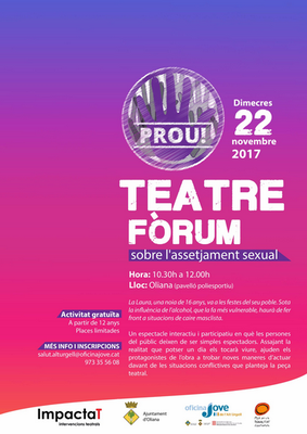 Teatre-fòrum 'Prou!'