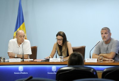 Presentació dels actes commemoratius dels 80 anys de ràdiodifusió a Andorra (Foto: Govern d'Andorra)