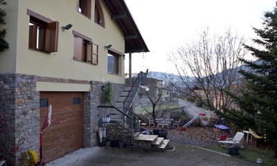 Imatge de la casa de Fígols d'Organyà on vivien Fernando Blanco i Marga Garau (Foto: ACN)