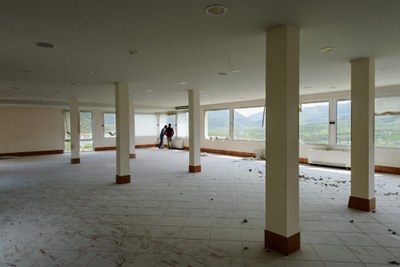 Espai que ocupava l'Escola d'Hostaleria Joviat a la Ciutadella de Castellciutat