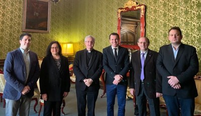 Reunió del grup de Compromís X La Seu amb Joan-Enric Vives