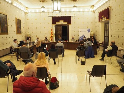 Ple de l'Ajuntament de la Seu d'Urgell - Octubre 2020