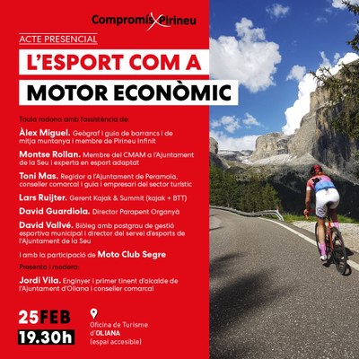 Acte de Compromís X Pirineu a Oliana