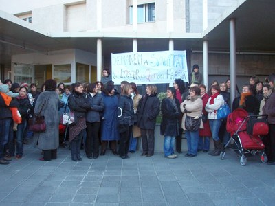 Concentració Oscar Rosell
