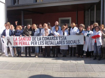 Concentració CAP - Contra retallades 26.02.2013