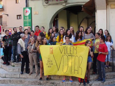 9-N - Concentració d'estudiants