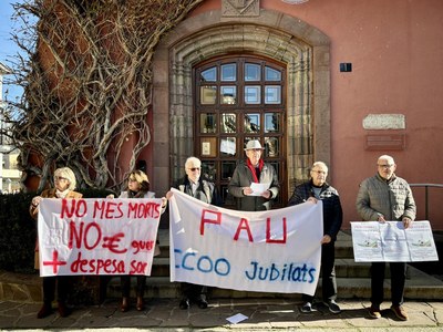 Manifestació a la Seu d'Urgell per la Pau