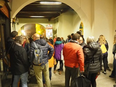 Concentració a la Seu en rebuig a la visita de Felip VI a Barcelona