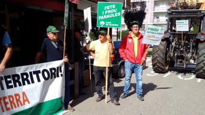 Concentració d'UP a l'Alta Ribagorça (Foto: UP)