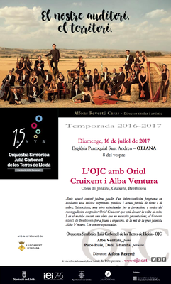 Concert de l'OJC a Oliana