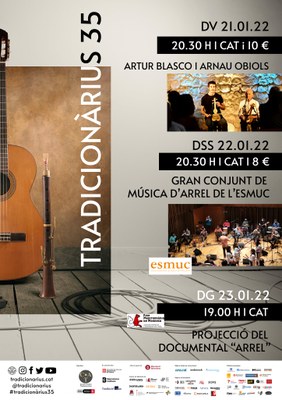 Artur Blasco i Arnau Obiols al Tradicionàrius 2022