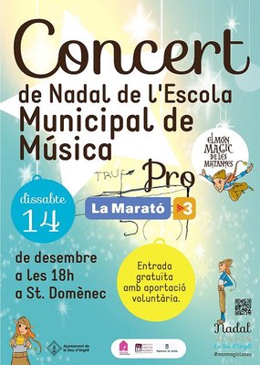 Concert de Nadal de l'Escola Municipal de Música
