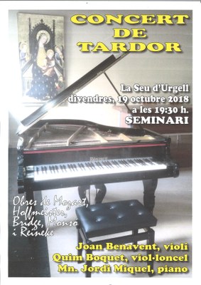 Concert de tardor al Seminari 