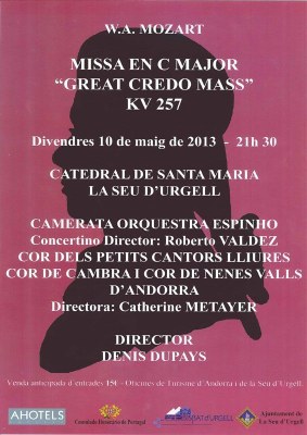 Petits Cantors - Concert Mozart 05.2013