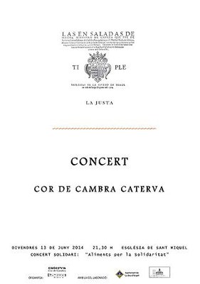 Cor de Cambra Caterva - Cartell 06.2014