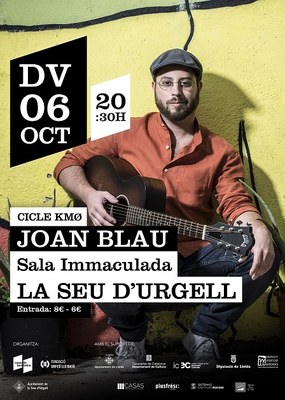 Concert de Joan Blau a la Seu d’Urgell