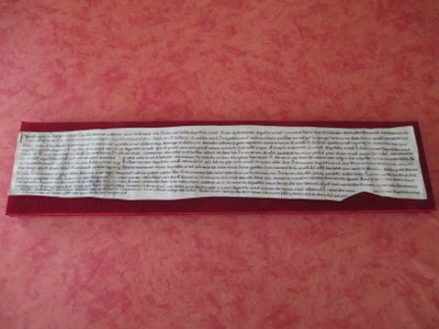 'Greuges de Guitard Isarn, Senyor de Caboet' - Manuscrit