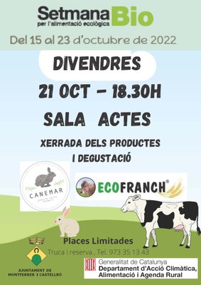 Activitat de la Setmana BIO a Montferrer